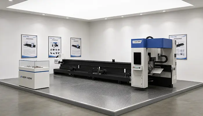 Üç milli boru kesme makinesi, boru malzemesinin işlenmesine yardımcı olur Üç milli boru kesme makinesi, boru malzemesinin işlenmesine yardımcı olur