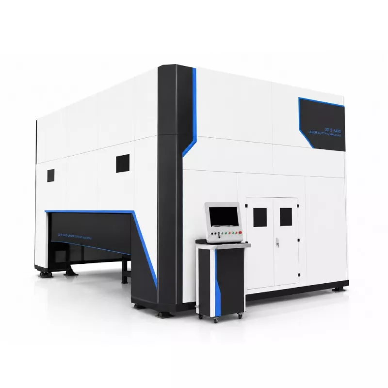 3D Beş Eksenli Lazer Kesim Makinesi