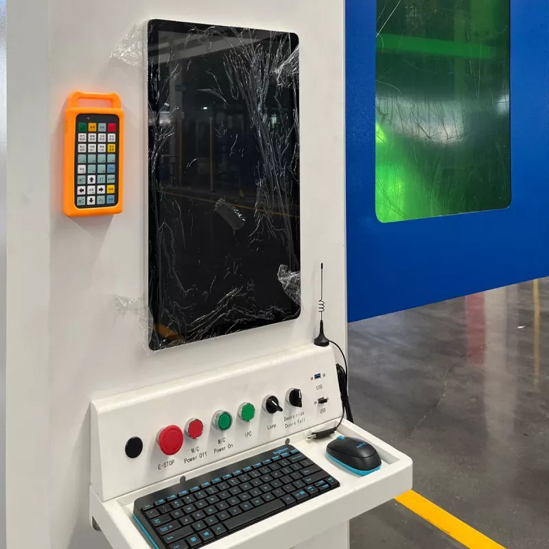 Semi-automatic Minimal Tail Fiber Laser Pipe Cutter